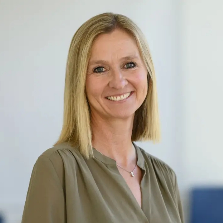 Anne Lise smiler til kamera